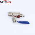 GutenTop Gute Qualität und Hohe temperatur 1/8 1/4 3/8 zoll messing gas mini style kugelhahn